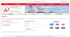 Desktop Screenshot of 2012.itsworldcongress.com